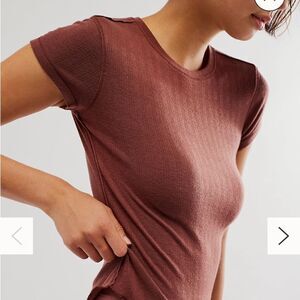 #320 LYR by SPLENDID Ribbed T Shirt